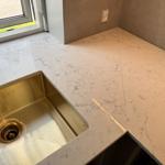 Technistone Mystery White - Charlottenlund - montering  2025-08-10