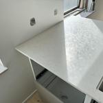 Silestone Snowy Ibiza - Helsingborg - montering  2025-08-09