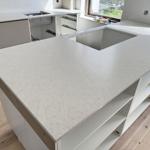 Silestone Snowy Ibiza - Helsingborg - montering  2025-08-09