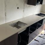 Silestone Coral Clay - Borås - montering  2025-08-15