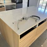 Silestone Snowy Ibiza - Simrishamn  - montering  2025-08-26