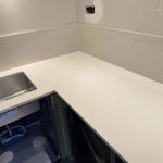 Silestone Linen Cream - Veberöd - montering  2025-08-26