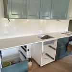 Silestone Linen Cream - Hjärup - montering  2025-09-01
