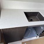Silestone Snowy Ibiza - Malmö - montering  2025-08-30