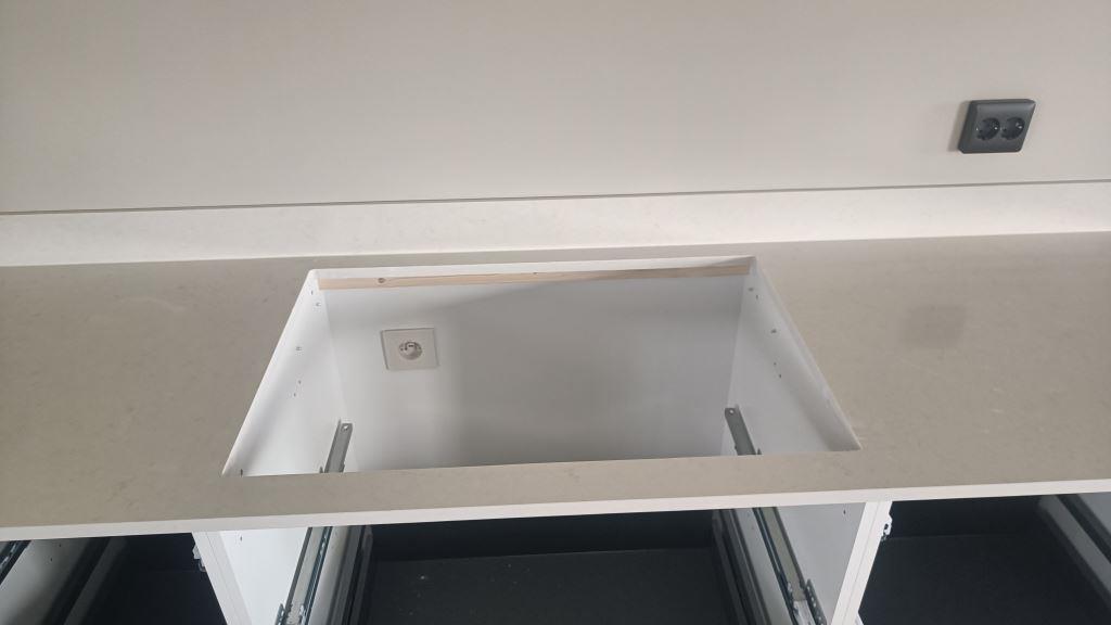 Silestone Linen Cream - Tågarp - montering  2025-08-29