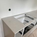 Silestone Desert Silver - Halmstad - montering  2025-08-29