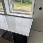 Silestone Desert Silver - Halmstad - montering  2025-08-29