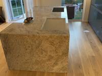 Technistone Noble Ivory White - Oskarström - montering  2025-09-10