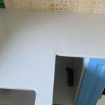 Silestone Snowy Ibiza - Mellbystrand  - montering  2025-09-11