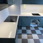 Silestone Linen Cream - Malmö - montering  2025-09-19