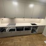 Silestone Linen Cream - Valbo  - montering  2025-09-23
