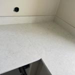 Silestone Snowy Ibiza - Malmö - montering  2025-09-25