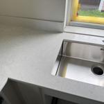 Silestone Snowy Ibiza - Malmö - montering  2025-09-25