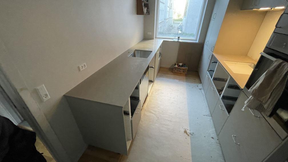 Silestone Coral Clay - København N - montering  2025-10-18