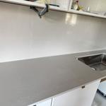 Silestone Desert Silver - Vargön - montering  2025-10-23