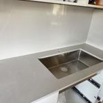 Silestone Desert Silver - Vargön - montering  2025-10-23