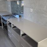 Silestone Linen Cream - Södertälje - montering  2025-10-18