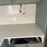 Silestone Snowy Ibiza - Malmö - montering  2025-10-25