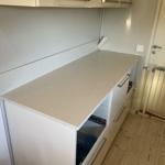 Silestone Linen Cream - Helsingborg - montering  2025-11-17