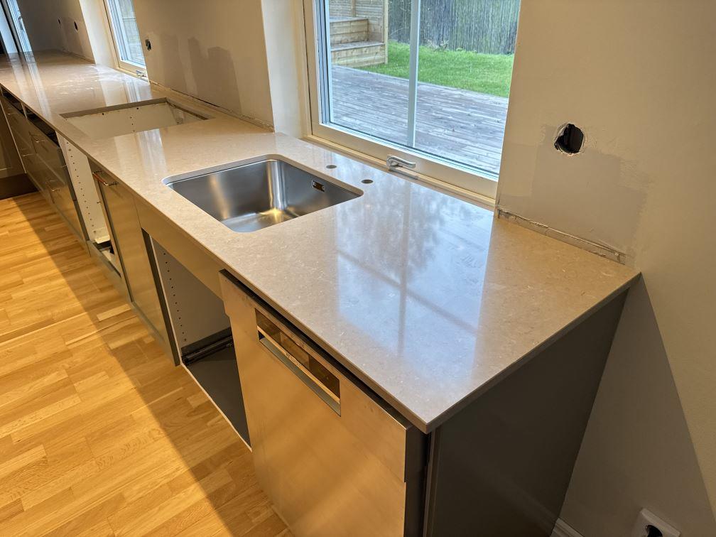 Silestone Coral Clay - Saxtorp  - montering  2025-12-05