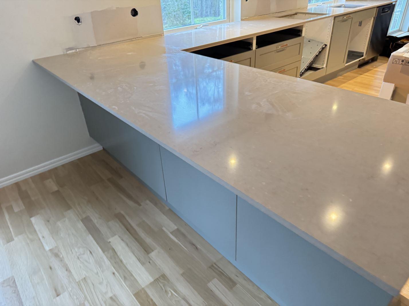 Silestone Coral Clay - Saxtorp  - montering  2025-12-05