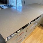 Silestone Coral Clay - Saxtorp  - montering  2025-12-05