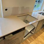 Silestone Coral Clay - Saxtorp  - montering  2025-12-05