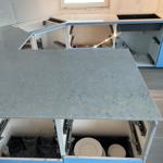 Caesarstone Bianco Drift - Lomma - montering  2025-12-02
