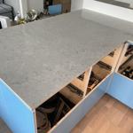 Caesarstone Bianco Drift - Lomma - montering  2025-12-02