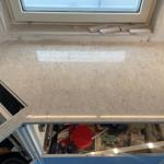 Caesarstone Bianco Drift - Lomma - montering  2025-12-02