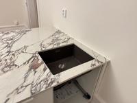 Nuovo Corso Arabescato Viola - Helsingborg - montering  2025-12-21