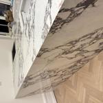 Nuovo Corso Arabescato Viola - Helsingborg - montering  2025-12-21