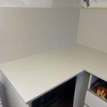 Silestone Linen Cream - Södertälje  - montering  2026-01-15
