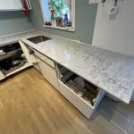 Caesarstone Moorland Fog - Huddinge - montering  2026-01-15
