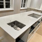 Silestone Snowy Ibiza - Karlshamn - montering  2026-01-25