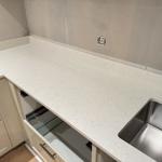 Silestone Snowy Ibiza - Karlshamn - montering  2026-01-25