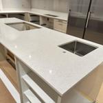 Silestone Snowy Ibiza - Karlshamn - montering  2026-01-25