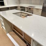Silestone Snowy Ibiza - Karlshamn - montering  2026-01-25