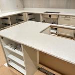Silestone Snowy Ibiza - Karlshamn - montering  2026-01-25
