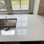Silestone Linen Cream - Helsingborg - montering  2026-01-26