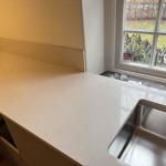 Silestone Linen Cream - Helsingborg - montering  2026-01-26