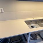 Silestone Linen Cream - Växjö - montering  2026-01-27