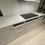 Silestone Snowy Ibiza - Vallentuna - montering  2026-02-13