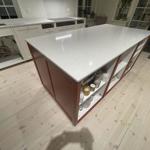 Silestone Snowy Ibiza - Vallentuna - montering  2026-02-13