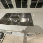 Silestone Snowy Ibiza - Vallentuna - montering  2026-02-13