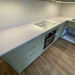 Silestone Lagoon - Gustavsberg - montering  2026-02-10
