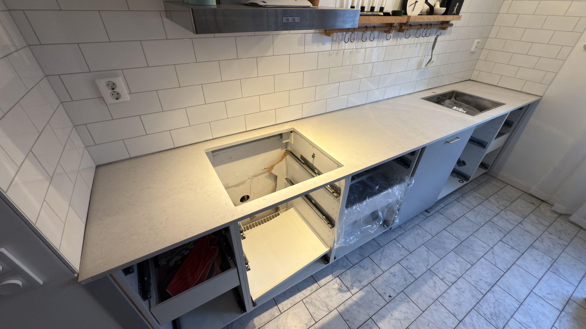 Technistone Noble Vintage - Stockholm - montering  2026-04-05