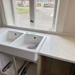 Technistone Mystery White - Näsum - montering  2026-02-27