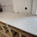 Technistone Mystery White - Näsum - montering  2026-02-27