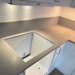 Technistone Noble Concrete Grey - Varberg - montering  2026-02-25